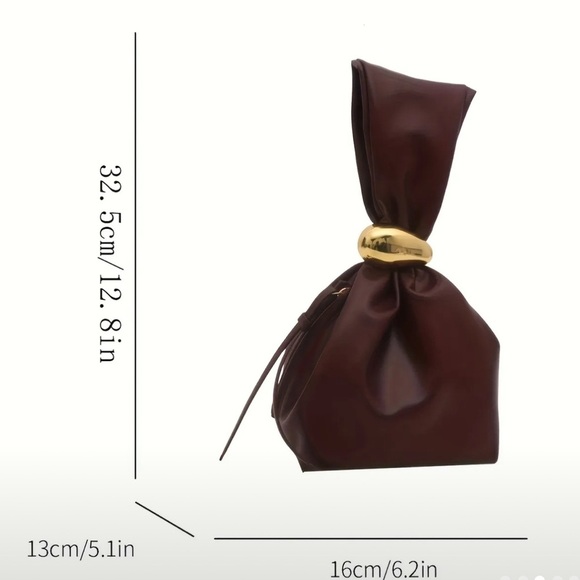 Stylish and elegant Bucket Bag New Black - Picture 2 of 2